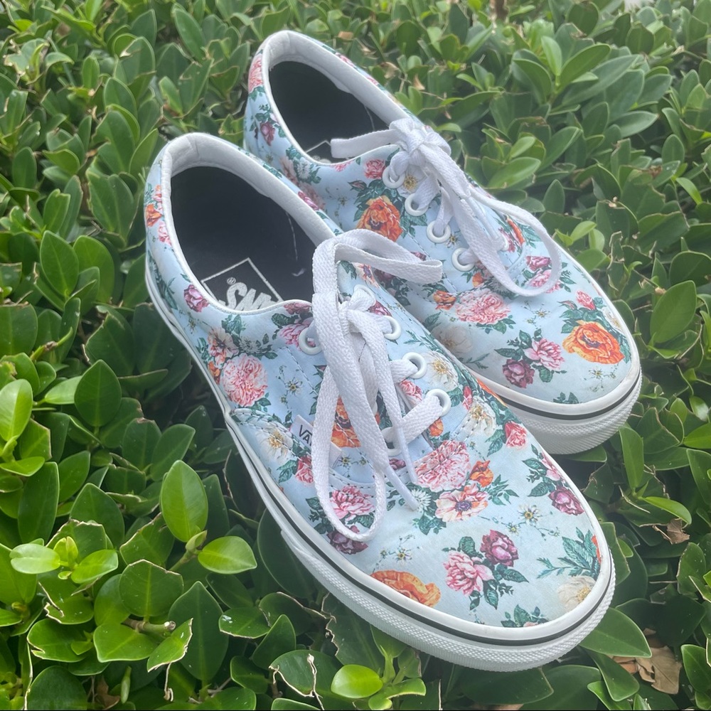 Floral Pattern Vans